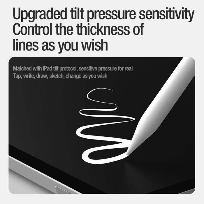 Bild 6, NILLKIN NILLKIN iSketch Stylus Pen för iPad Vit - Teknikhallen.se
