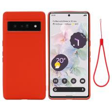  Google Pixel 7 Skal Liquid Silikon R&ouml;d - Teknikhallen.se