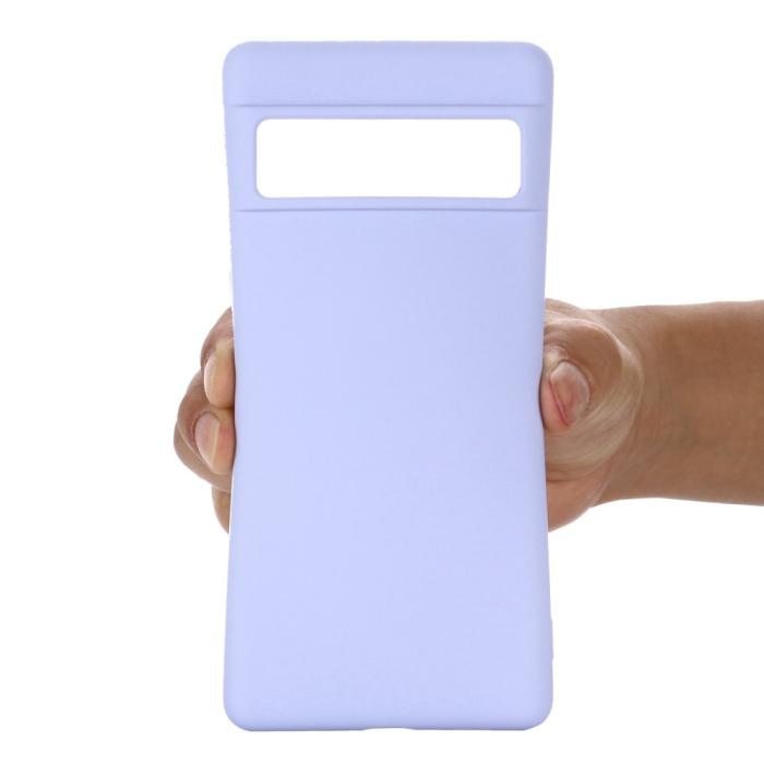 Bild 5,  Google Pixel 7 Skal Liquid Silikon Lila - Teknikhallen.se