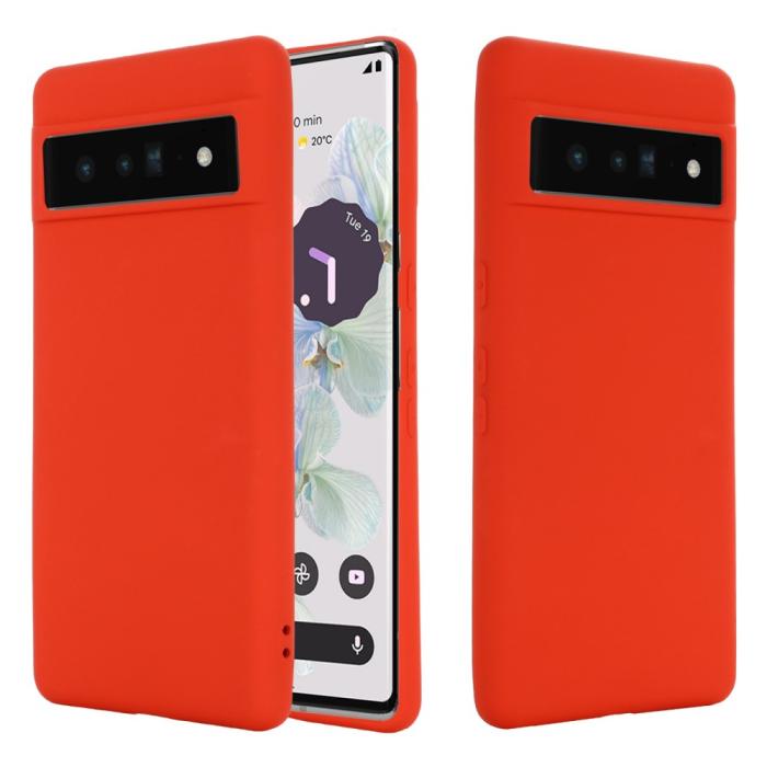 Bild 2,  Google Pixel 7 Skal Liquid Silikon Röd - Teknikhallen.se