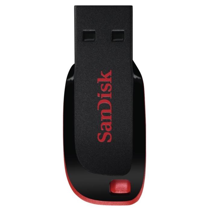 Bild 3, SanDisk SanDisk Cruzer Blade USB Minneskort - 32 GB - Teknikhallen.se