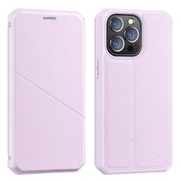 DUX DUCIS iPhone 13 Pro - DUX DUCIS Skin X Shockproof Läder Fodral - Rosa - Teknikhallen.se