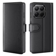  Xiaomi 17T Fodral Premium Split L&auml;der Svart - Teknikhallen.se