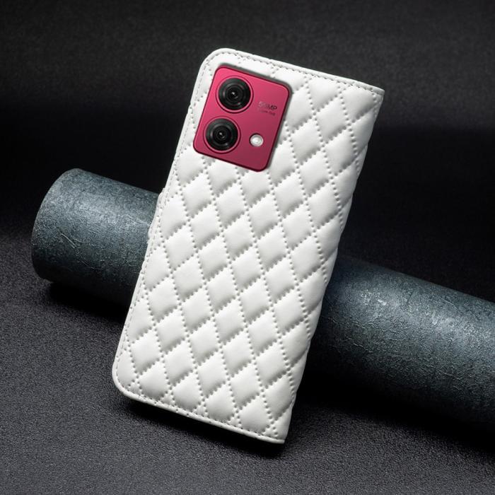 Bild 6,  Motorola Moto G84 5G Fodral Diamond Vit - Teknikhallen.se