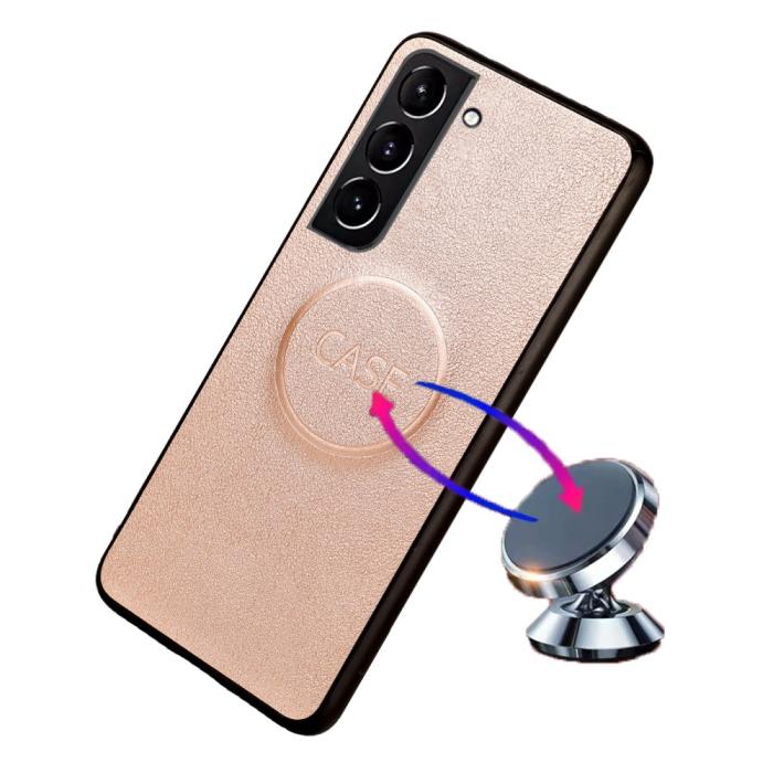Bild 5,  Samsung Galaxy S23 Plus 2in1 Magnet Fodral Guld - Teknikhallen.se