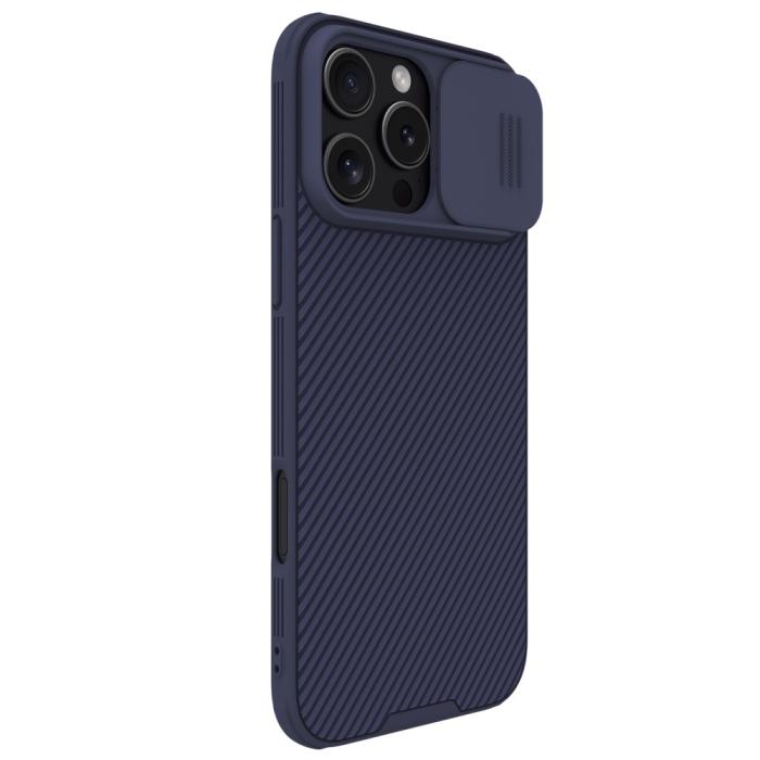 Bild 3, NILLKIN NILLKIN iPhone 16 Pro Max Skal CamShield Pro Lila - Teknikhallen.se