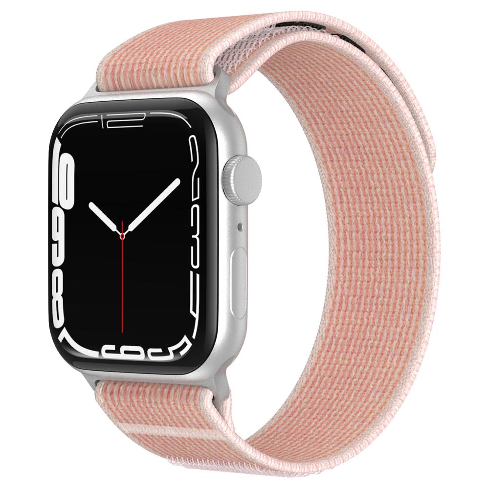 ColorPop Apple Watch 38/40/41 mm Armband Nylon Trail Loop Rosa - Teknikhallen.se