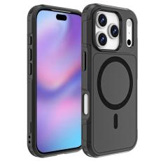  iPhone 17 Pro Skal MagSafe Hybrid Svart - Teknikhallen.se