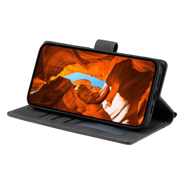 Bild 3,  iPhone Air Fodral Mandala Läder Grå - Teknikhallen.se