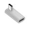  140W USB 3.1 USB-C Hane till USB-C Hona Adapter 8K 40Gbps Vit - Teknikhallen.se