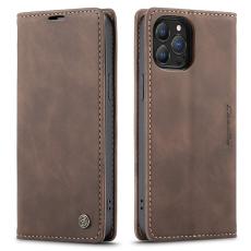 CASEME iPhone 13 Pro - CASEME Retro L&auml;der Fodral - M&ouml;rk Brun - Teknikhallen.se