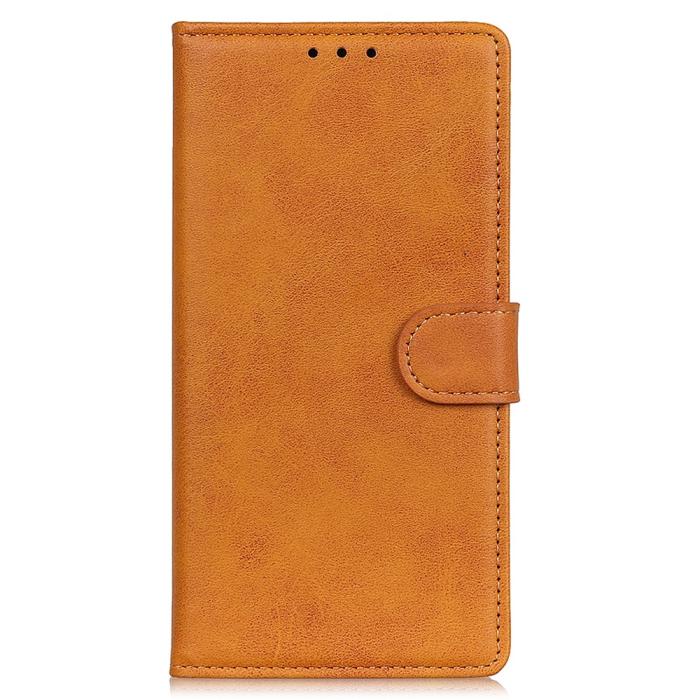 Bild 2,  Samsung Galaxy A03 Fodral Solid Läder Brun - Teknikhallen.se