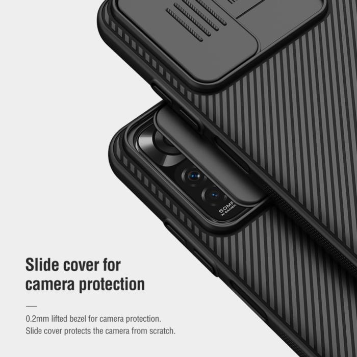 Bild 5, NILLKIN NILLKIN Xiaomi Redmi Note 11 4G Skal CamShield Pro Svart - Teknikhallen.se