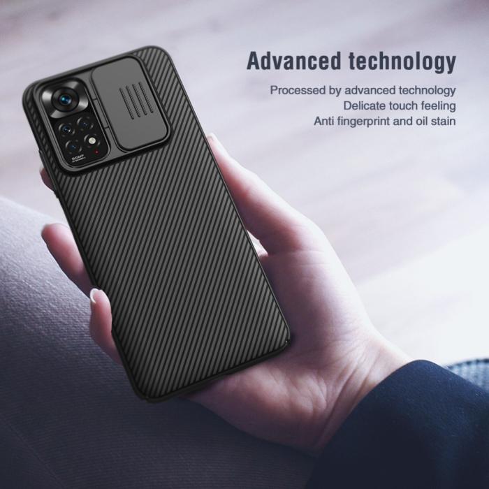 Bild 6, NILLKIN NILLKIN Xiaomi Redmi Note 11 4G Skal CamShield Pro Svart - Teknikhallen.se