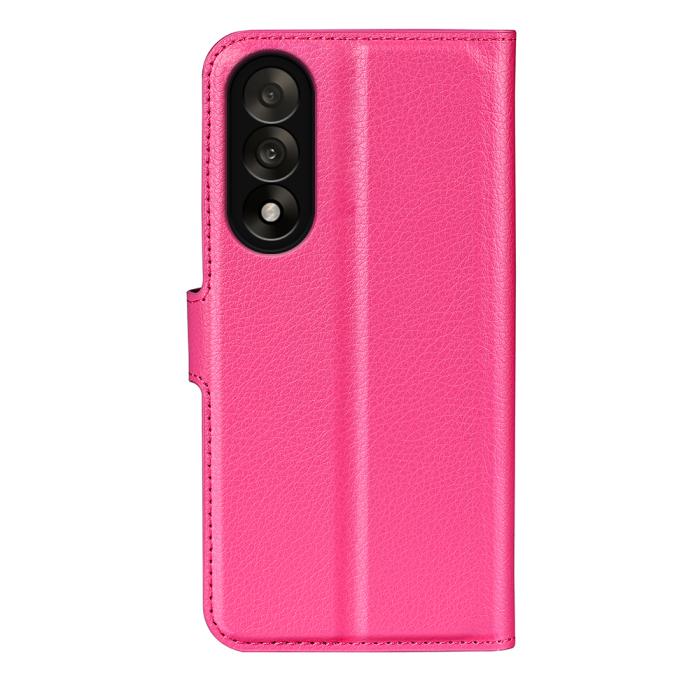 Bild 3,  OnePlus Nord 5 5G Fodral Litchi Läder Rosa - Teknikhallen.se