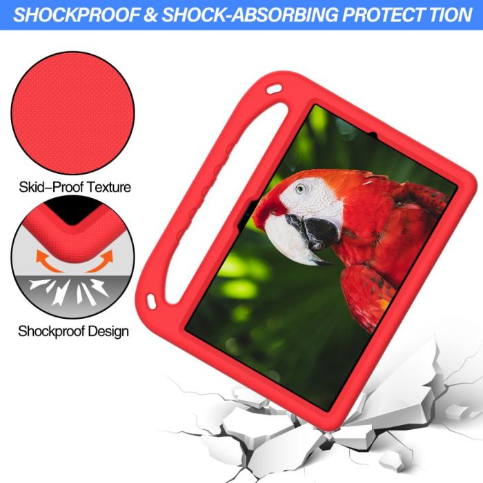 Bild 5,  Samsung Galaxy Tab A8 10.5 (2021) Skal EVA Shockproof Röd - Teknikhallen.se