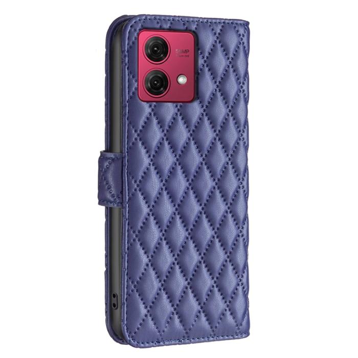 Bild 5,  Motorola Moto G84 5G Fodral Diamond Blå - Teknikhallen.se