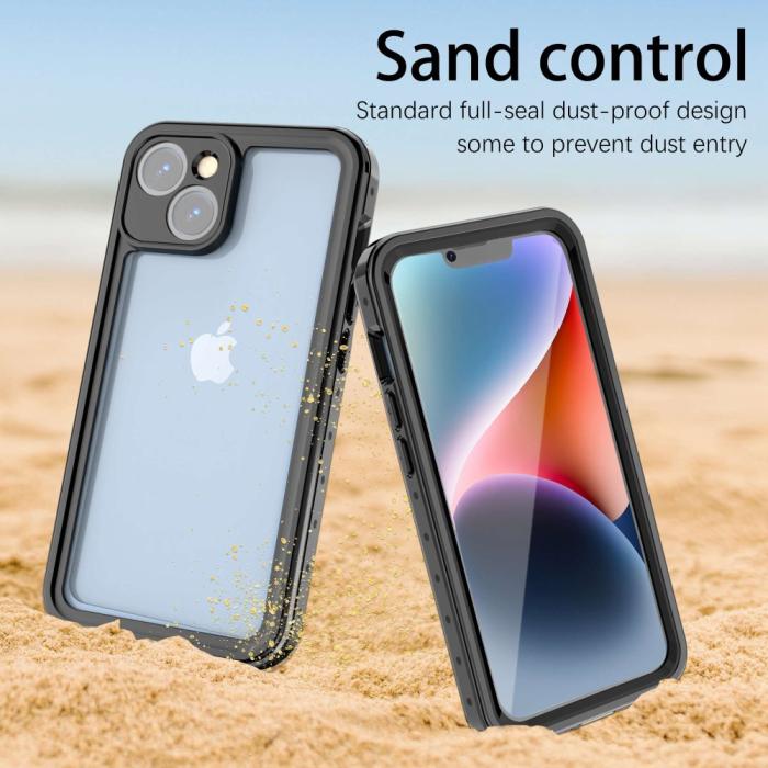 Bild 4, REDPEPPER REDPEPPER iPhone 14 Skal 360 Vattentätt IP68 Svart - Teknikhallen.se