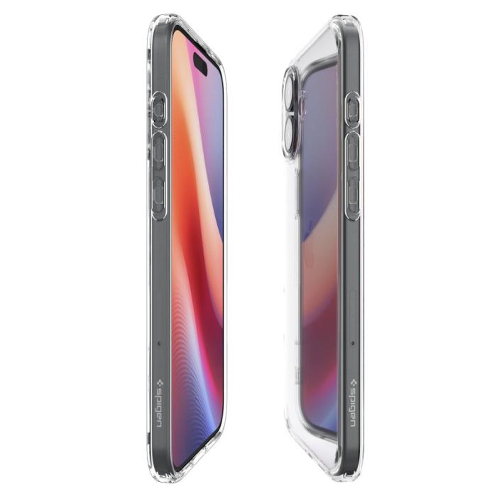 Bild 5, Spigen Spigen iPhone 16 Skal Ultra Hybrid Crystal Clear - Teknikhallen.se