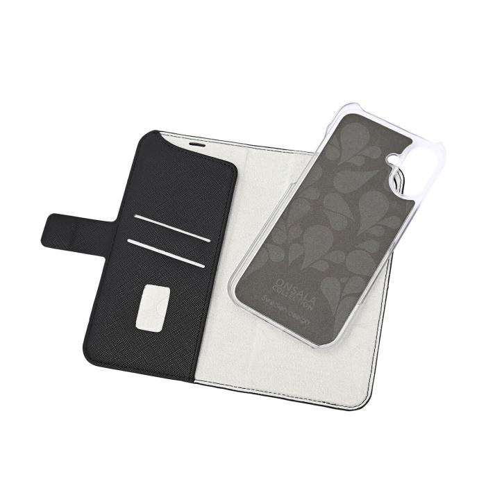 Bild 3, Onsala Onsala iPhone 16 Plus Fodral MagSafe 2 Kortfack Svart - Teknikhallen.se