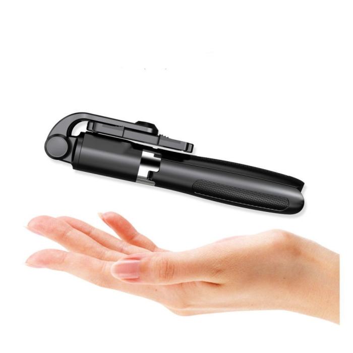 Bild 3, Tech-Protect Tech-Protect Selfie Stick Tripod Trådlös Svart - Teknikhallen.se