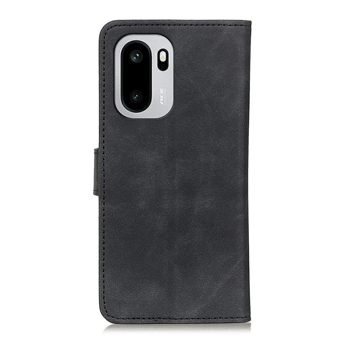 Bild 5, KHAZNEH KHAZNEH OnePlus 15R Fodral Retro Läder Svart - Teknikhallen.se
