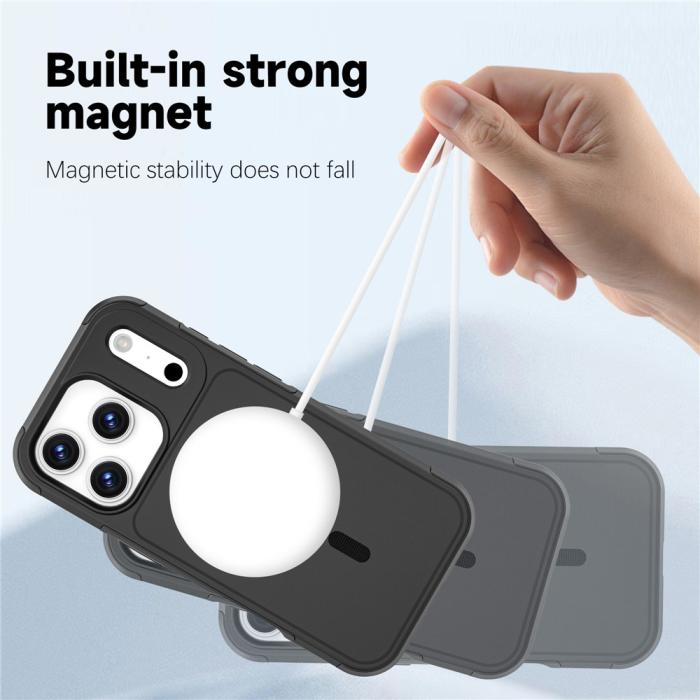 Bild 5,  iPhone 17 Pro Skal MagSafe Hybrid Svart - Teknikhallen.se