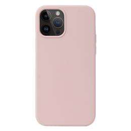  iPhone 15 Pro Max Skal Liquid Silikon Sand Pink - Teknikhallen.se