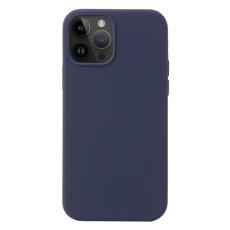  iPhone 15 Pro Max Skal Liquid Silikon M&ouml;rk Bl&aring; - Teknikhallen.se