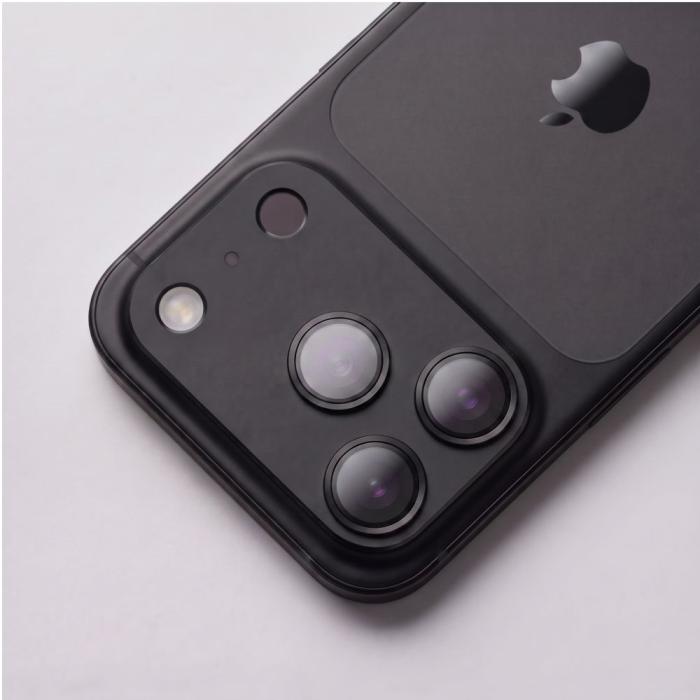 Bild 6, Tech-Protect Tech-Protect iPhone 18 Pro Linsskydd CamFull Fit+ Svart - Teknikhallen.se