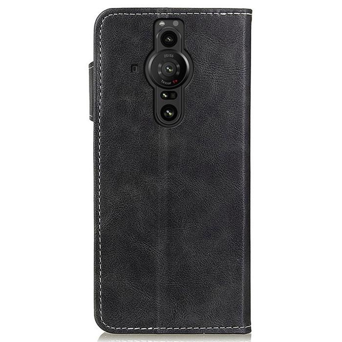 Bild 3,  Sony Xperia Pro-I Fodral S-Line Läder Svart - Teknikhallen.se