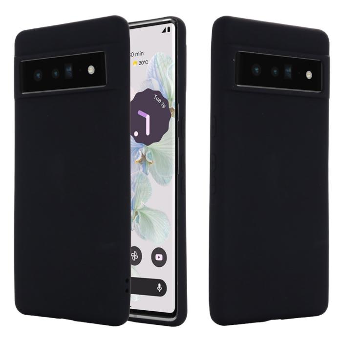 Bild 2,  Google Pixel 7 Skal Liquid Silikon Svart - Teknikhallen.se