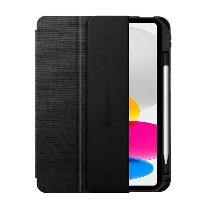 Bild 4, Tech-Protect Tech-Protect iPad 11 2025 / 10.9 2022 Fodral SmartCase Canvas - Teknikhallen.se