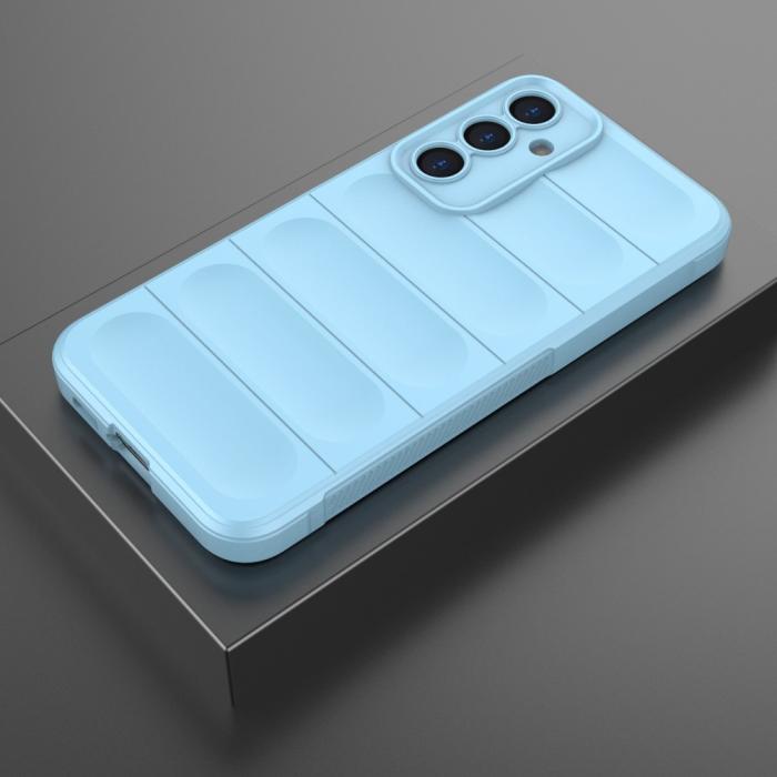 Bild 5,  Samsung Galaxy S23 FE Skal Magic Shield TPU Mörk Blå - Teknikhallen.se
