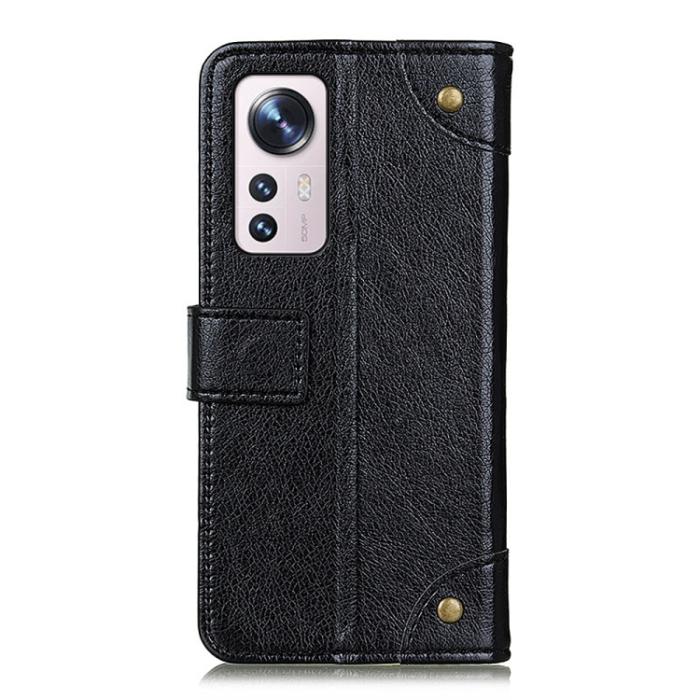 Bild 3,  Xiaomi 12 Pro Fodral Mässing Svart - Teknikhallen.se