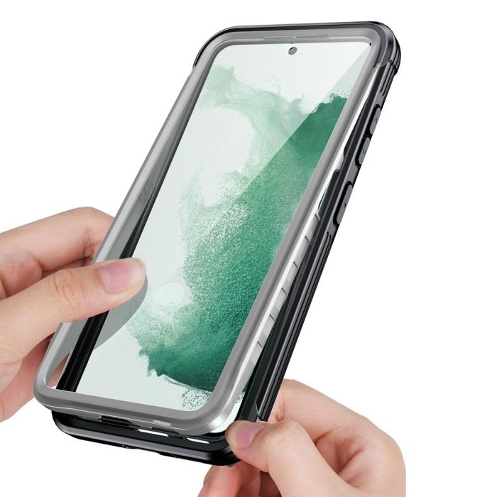 Bild 5,  Samsung Galaxy S24 Plus 360° Shockproof Hybrid Skal Transparent - Teknikhallen.se