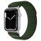 ColorPop Apple Watch 42/44/45/49 mm Armband Nylon Trail Loop Army Green - Teknikhallen.se