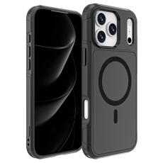  iPhone 17 Pro Max Skal MagSafe Hybrid Svart - Teknikhallen.se