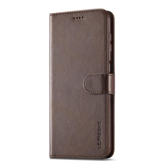 Bild 2, LC.IMEEKE LC.IMEEKE Samsung Galaxy A04s / A13 5G Fodral Läder Brun - Teknikhallen.se