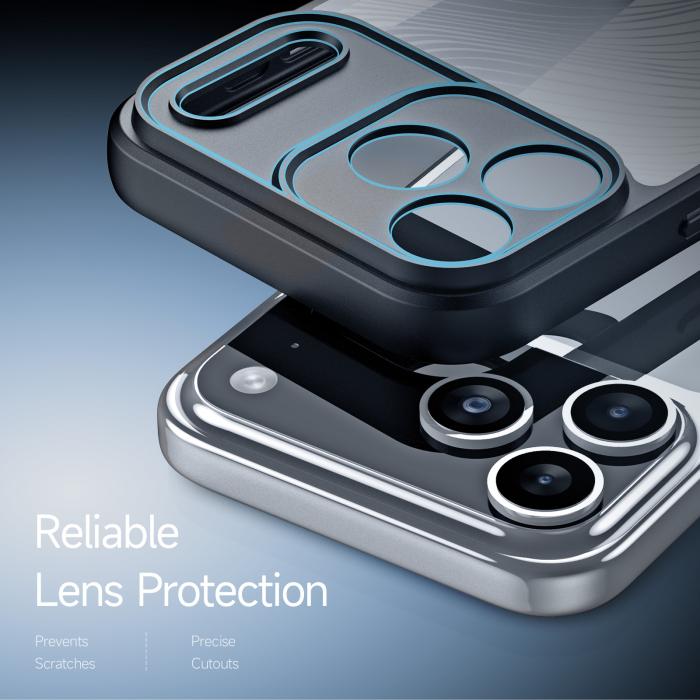 Bild 6, DUX DUCIS DUX DUCIS iPhone 17 Pro Skal Aimo Series Svart - Teknikhallen.se