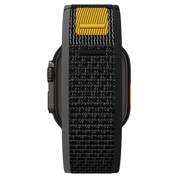Bild 3, Spigen Spigen Apple Watch 42/44/45/46/49 mm Armband Athlex Air Svart - Teknikhallen.se