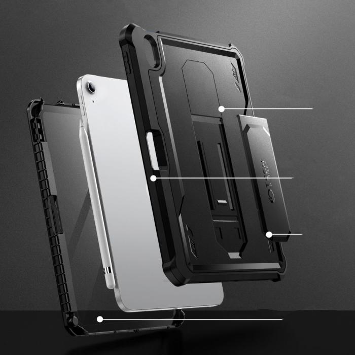 Bild 3, Tech-Protect Tech-Protect iPad 11 2025 / 10.9 2022 Skal Kevlar Pro Svart - Teknikhallen.se
