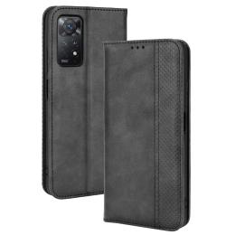  Xiaomi Redmi Note 11 Pro 5G Fodral Flip Vintage Svart - Teknikhallen.se