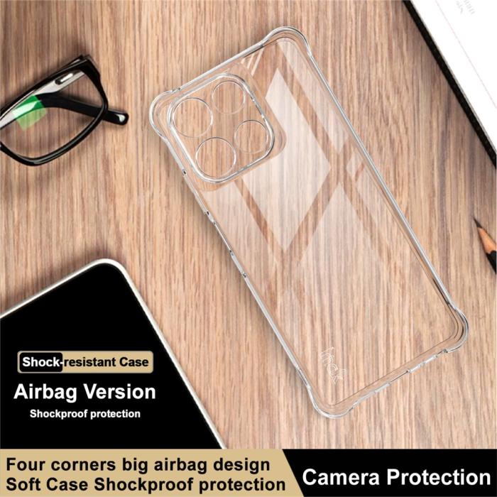 Bild 5, IMAK IMAK Motorola Moto G56 5G Skal Airbag Shockproof Transparent - Teknikhallen.se