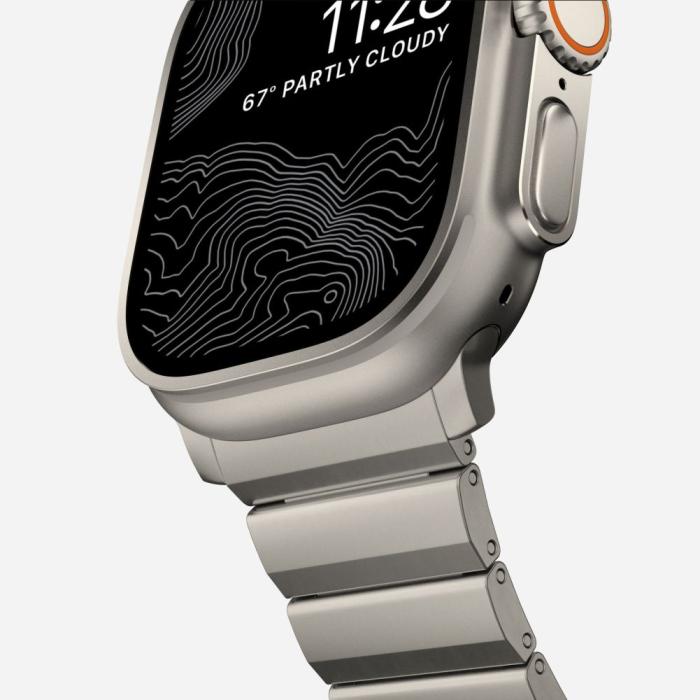 Bild 5, Tech-Protect Tech-Protect Apple Watch 42/44/45/46/49 mm Armband Steelband - Teknikhallen.se