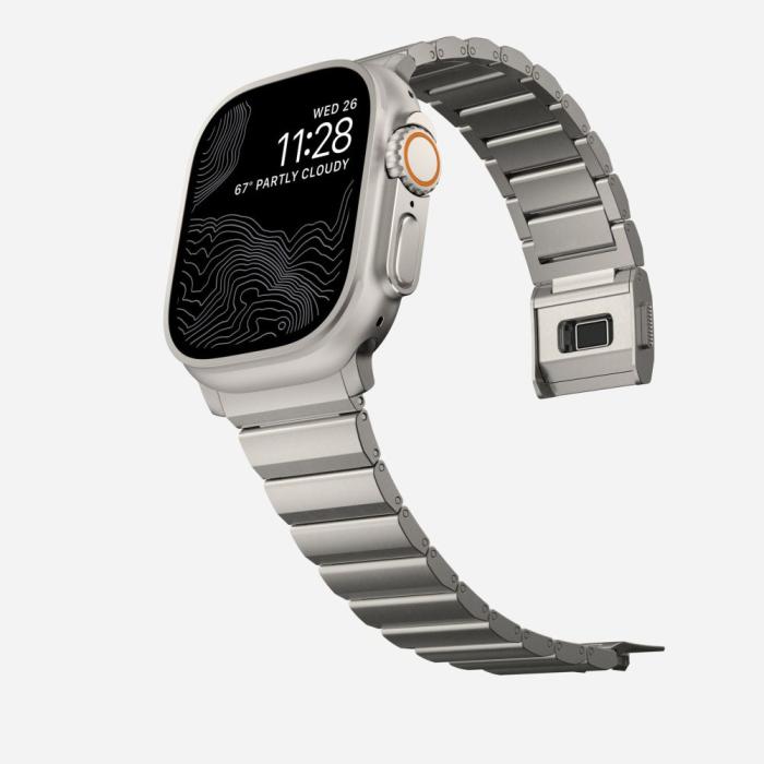 Bild 6, Tech-Protect Tech-Protect Apple Watch 42/44/45/46/49 mm Armband Steelband - Teknikhallen.se