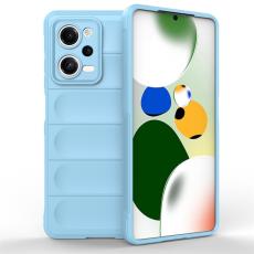  Xiaomi Redmi Note 12 Pro 5G Skal Magic Shield Ljus Bl&aring; - Teknikhallen.se