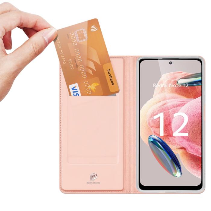 Bild 2, DUX DUCIS DUX DUCIS Xiaomi Redmi Note 12 4G Fodral Skin Pro Roséguld - Teknikhallen.se