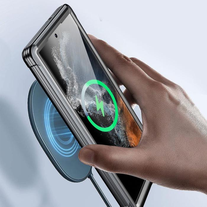 Bild 6,  Samsung Galaxy S24 Plus 360° Shockproof Hybrid Skal Transparent - Teknikhallen.se