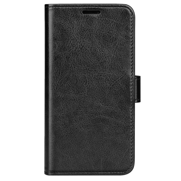 Bild 6,  Sony Xperia 1 VI Fodral Crazy Horse Läder Svart - Teknikhallen.se